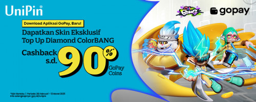 S5 Patch Colorbang – Top Up Diamond ColorBANG Pakai GoPay!